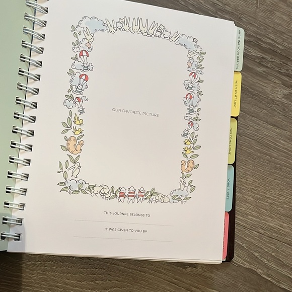 Le Petit Baby Book ~ keepsake album/journal from pregnancy to baby’s first year - Picture 4 of 5